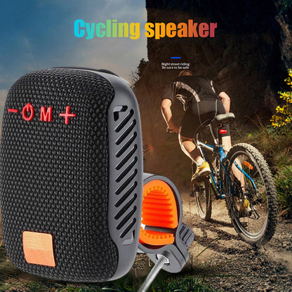 💎 60% DE RÉDUCTION! 💎 Enceinte Bluetooth sport pour vélo – Étanche IPX5, TWS et compatible carte microSD