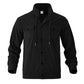 Veste boutonnée en velours côtelé à manches longues pour homme