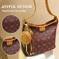 Grand sac fourre-tout avec imprimé chiot mignon