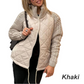⏳Offre à durée limitée : 61 % de réduction💥Doudoune patchwork tricotée pour femme