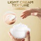 Crème pour le visage légère, longue tenue, éclaircissante et illuminatrice