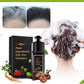 Shampooing colorant pour cheveux à base d'ingrédients végétaux - Noir