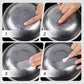 Ensemble d'autocollants polyvalent en acrylique pour réparation de casseroles et poêles