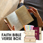 Boîte de Versets Bibliques sur la Foi