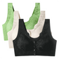 Soutien-Gorge Confortable Sans Armature avec Fermeture Frontale