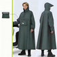 Imperméable long à capuche pour scooter