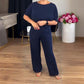 📢 Vente flash : fin dans 3 heures !⏰💞Ensemble 3 pièces élégant comprenant un cardigan long, un haut et un pantalon💞