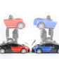 Jouet voiture transformable en robot et créatif