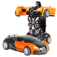 Jouet voiture transformable en robot et créatif