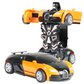 Jouet voiture transformable en robot et créatif