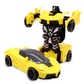 Jouet voiture transformable en robot et créatif