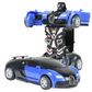 Jouet voiture transformable en robot et créatif