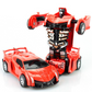 Jouet voiture transformable en robot et créatif
