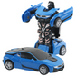 Jouet voiture transformable en robot et créatif