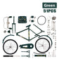 🚲 50% DE RÉDUCTION! ✨ Mini Modèle de Vélo en Alliage DIY – Créatif et Décoratif 🌟