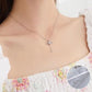Collier ailes d’ange roses