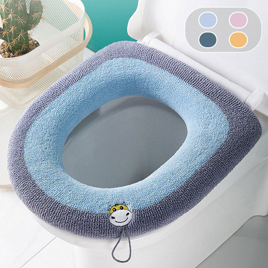 Housse de siège de toilette universelle avec poignée