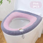 Housse de siège de toilette universelle avec poignée