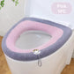 Housse de siège de toilette universelle avec poignée