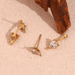 Boucles d’oreilles élégantes à clou pour femme