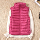 Gilet Court Matelassé Léger pour Femme