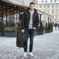 🧥Soldes d'hiver 2025 – 50 % de réduction✨👔Veste coupe-vent rembourrée à capuche pour homme