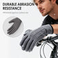 Gants chauds coupe-vent avec écran tactile et poignée antidérapante