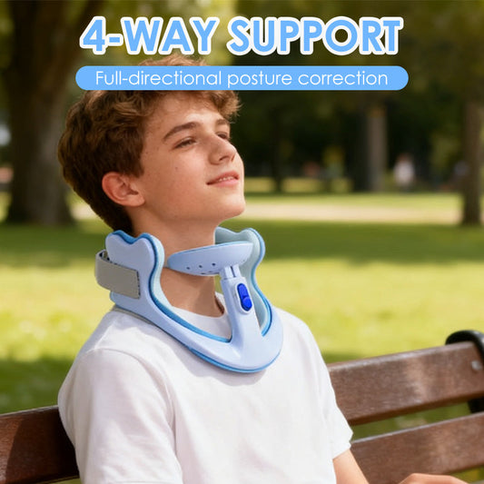 Collier cervical ajustable léger et confortable pour enfants