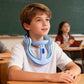 Collier cervical ajustable léger et confortable pour enfants
