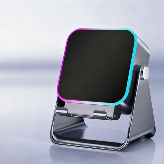 ⏳Offre spéciale à durée limitée⏰Enceinte Bluetooth sans fil à induction 5 en 1 avec support réglable pour téléphone