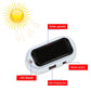 Lampe LED solaire clignotante compacte antivol