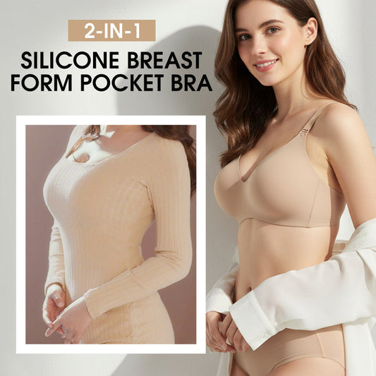 Soutien-gorge avec Poches pour Prothèses Mammaire en Silicone