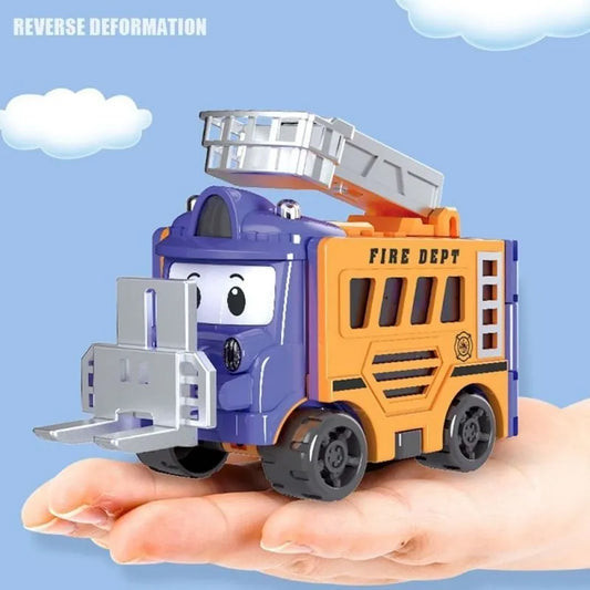 Voitures jouets transformables 2‑en‑1