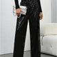 💖DERNIER JOUR DE SOLDES ! 60 % DE RÉDUCTION !🥰 Pantalon femme à sequins, jambes larges et taille élastiquée
