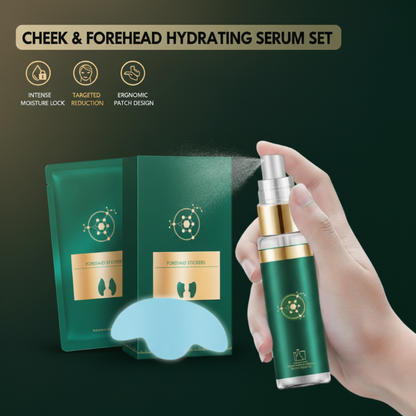 Coffret de sérum hydratant pour joues et front
