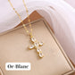✨️53% de réduction✨️Collier Femme Croix Zircon Étincelant💎