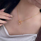 Collier romantique en zircon coloré en forme de feu d’artifice