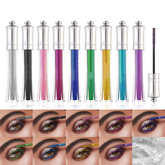 🌈Achetez-en 1 obtenez-en 1 gratuit💞Mascara coloré scintillant et waterproof