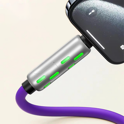 🔥 50% DE RÉDUCTION ! ✨ Câble de recharge rapide universel RGB 4 en 1 - Entièrement amélioré