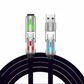 🔥 50% DE RÉDUCTION ! ✨ Câble de recharge rapide universel RGB 4 en 1 - Entièrement amélioré