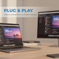 📡PROMO FLASH 50%💻Émetteur HDMI Sans Fil – 1080P 60Hz, Plug & Play, Faible Latence, Compatible Type-C & HDMI, Idéal TV, Projecteur & Présentation🎬