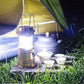 Lampe de camping rétractable à énergie solaire
