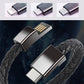 Câble bracelet portable à charge rapide compatible iPhone, Android et USB-C