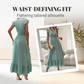 👗 50% DE RÉDUCTION ! Robe Longue Romantique – Volants, Taille Cintrée & Tissu Fluide pour Toutes les Occasions ✨