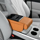 Organiseur de rangement pour accoudoir de voiture avec porte-gobelet