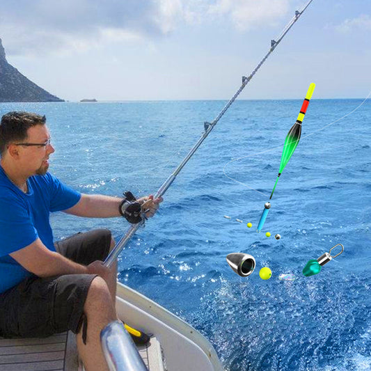 Ensemble de ligne de pêche automatique à recherche de fond