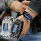 ⌚ PROMO LIMITÉE 50% DE RÉDUCTION ! ✨ Montre Binaire Homme – LED Bleue, Bracelet Acier Inox, Style Sportif & Élégant ⚡