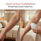 ✨Épilateur à cristaux sans douleur, exfoliant double‑action, peau lisse pour jambes et bras 🦵