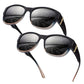 ☀️Grandes lunettes de soleil à porter par-dessus des lunettes de vue pour femmes