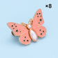 Bouton en forme de papillon qui s'adapte parfaitement